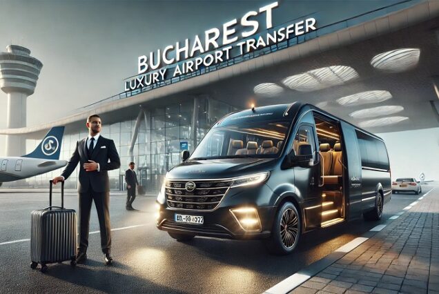 Traslado al aeropuerto de Bucarest en furgoneta - para 20 personas
