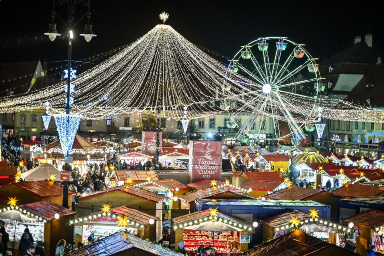 Day Trip from Bucharest to Sibiu Christmas Market – Bus Transfer